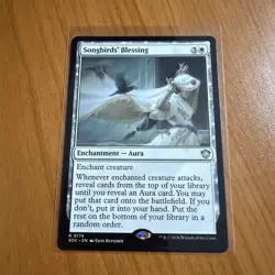 Songbirds Blessing - N/M - Secrets Of Strixhaven Magic The Gathering MTG - Image 1