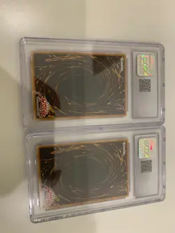 2 X YUGIOH 1ST POTD NEO-SPACIAN FLARE SCARAB ULTIMATE CGC 8 - Image 3