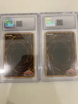 2 X YUGIOH 1ST POTD NEO-SPACIAN FLARE SCARAB ULTIMATE CGC 8 - Image 4
