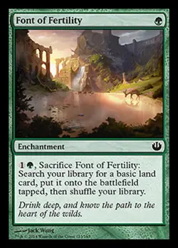 MTG 4x FONT OF FERTILITY - FONTE DELLA FERTILITA - JOU - MAGIC - Image 1