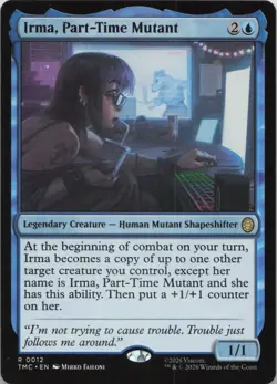 Irma Part Time Mutant R Commander: Teenage Mutant Ninja Turtles 12 NM MTG - Image 1