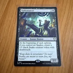Ophiomancer - N/M - Secrets Of Strixhaven Magic The Gathering MTG - Image 1