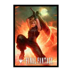 Magic MTG Final Fantasy 100 Sleeves Pack Ultra-PRO Cloud ex-Soldier Commander A - Image 2