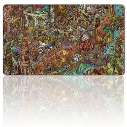 WHERE'S FBLTHP - Board Game MTG Playmat Games Mouse Pad Play Mat of TCG CCG - Image 1