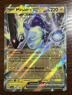 Miraidon ex 081/198 (SVI) Scarlet & Violet Base Double Rare Card Pokemon TCG - Image 1