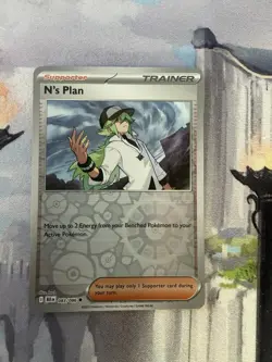 Pokemon - N‘s Plan - BLK - Black Bolt - 083/086 - Reserve Holo - Image 1