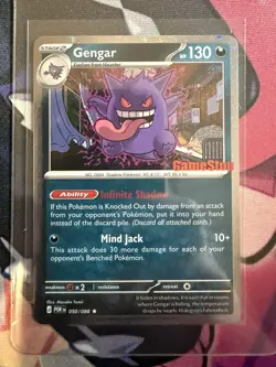 Pokemon Gengar TCG POR 050/088 Stamped Rare Cosmos - GameStop - Image 1