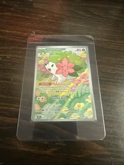 Shaymin Illustration Rare Pokemon TCG - Destined Rivals 185/182 NM - Image 1