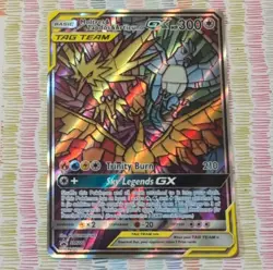 Pokemon Moltres & Zapdos & Articuno GX SM210 Sm Promo Full Art Holo 300 HP - Image 1