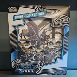 NEW Pokemon TCG Scarlet & Violet Black Bolt Binder Collection (SEALED) - Image 1