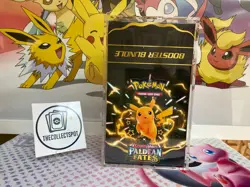 Pokemon Paldean Fates Booster Bundle Display Case - new&sealed w/ Acrylic Case - Image 1