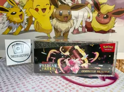 Pokemon Paldean Fates Booster Bundle Display Case - new&sealed w/ Acrylic Case - Image 2