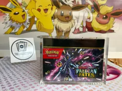 Pokemon Paldean Fates Booster Bundle Display Case - new&sealed w/ Acrylic Case - Image 5