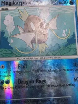 DMG Magikarp 89/123 Mysterious Treasures Reverse Holo Pokemon TCG - Image 5