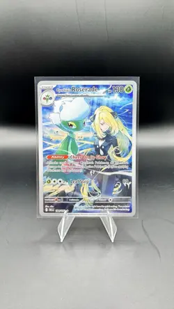 Pokemon Cynthia's Roserade 184/182 Sv10: Destined Rivals Holo - Image 1