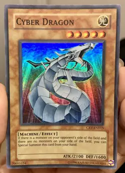 Yugioh Vintage 2005 Cyber Dragon CRV-EN015 Super Rare Unlim LP/MP w/Tracking - Image 1