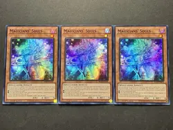 3x Magicians' Souls | RA02-EN014 | Super Rares | NM | 1st Editions | YuGiOh! - Image 1