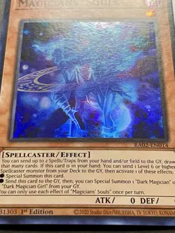 3x Magicians' Souls | RA02-EN014 | Super Rares | NM | 1st Editions | YuGiOh! - Image 2