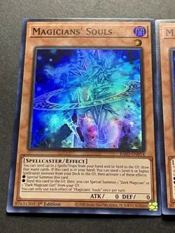3x Magicians' Souls | RA02-EN014 | Super Rares | NM | 1st Editions | YuGiOh! - Image 3