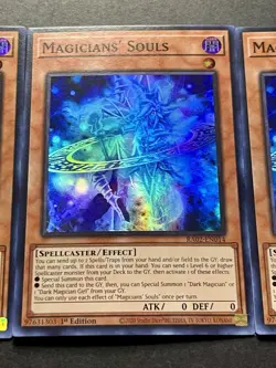 3x Magicians' Souls | RA02-EN014 | Super Rares | NM | 1st Editions | YuGiOh! - Image 5