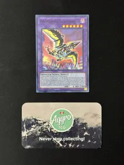 Dinomorphia Stealthbergia - Yugioh BACH-EN039 1st Edition Super Rare NM - Image 1