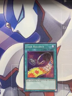 Toon Rollback DRL2-EN024 Super Rare 1st Edition Yugioh - Image 1