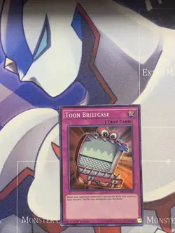Yugioh Toon Briefcase DRL2-EN029 Super Rare 1st Ed - Image 1