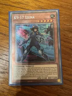 K9-17 Izuna - JUSH-EN031 - Starlight Rare - YuGiOh - Image 1