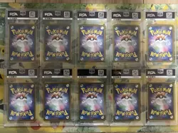 PSA10 Pokemon Eevee & Evolutions EX SAR 10 Card Set Terra Star Fest Japan - Image 2