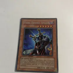 YuGiOh Total Defense Shogun CT1-EN001 Secret Rare Limited Edition Card - Image 1