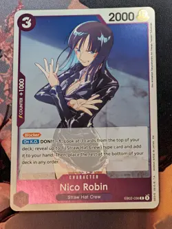 Nico Robin EB02-036 R - One Piece Card Game - English - Image 1