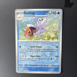 Seaking 119/165 Reverse Holo Scarlet & Violet 151 Pokemon Card TCG NM - Image 1