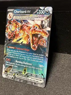 Pokemon TCG Paldean Fates Charizard EX Double Rare Holo Card 54/91 - Image 3