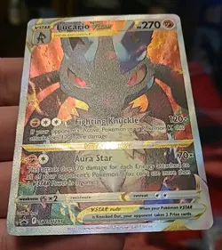 Lucario VSTAR SWSH291 SWSH: Sword & Shield Promo Cards Holo - Image 2