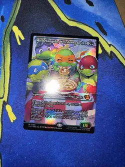 Michelangelo, Weirdness to 11 (Showcase) Teenage Mutant Ninja Turtles Foil - Image 1