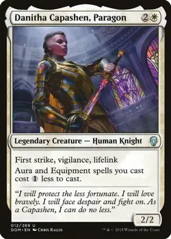 Danitha Capashen, Paragon NonFoil Dominaria 12 NM MTG - Image 1