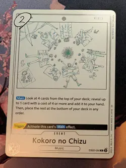 Kokoro no Chizu EB02-050 R - One Piece Card Game - English - Image 1