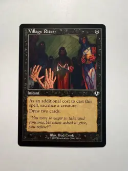 Village Rites (Retro Frame) 392 MTG Innistrad Remastered - Image 1