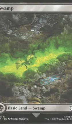 Swamp 322 Land Magic: the gathering Universes Beyond: Fallout - Image 1