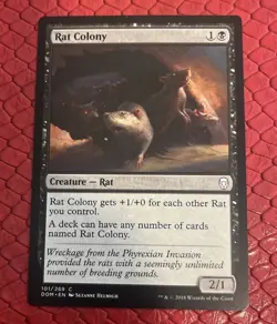 MTG Rat Colony Dominaria Regular - Image 1