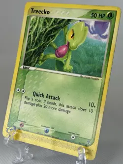 Treecko 80/97 Common Dragon Pokemon Moderately Played 2003 E Series - Image 1