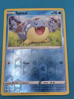 Pokemon - Spheal 037/198 - Reverse Holo - Chilling Reign - NM - Image 1