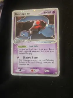 Dusclops ex 94/106 Emerald Holo Ultra Rare Pokemon TCG Nintendo MP+ - Image 4