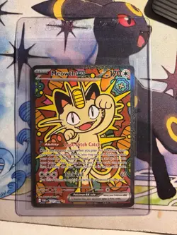 Pokemon TCG English Perfect Order Meowth EX SIR 121/088 CONTENDER FOR 10!! - Image 1