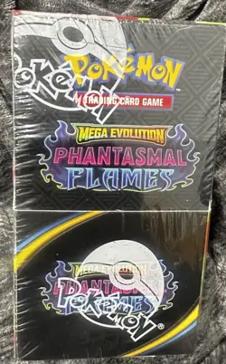 Pokemon Phantasmal Flames Half Booster Box Factory Sealed - Image 1
