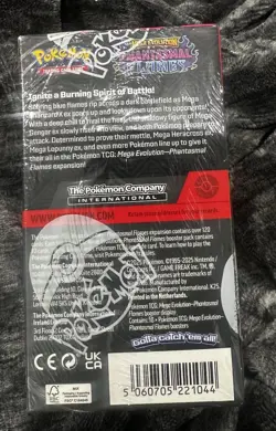 Pokemon Phantasmal Flames Half Booster Box Factory Sealed - Image 3