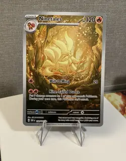 Ninetales 199/197 SV03: Obsidian Flames Illustration Rare Holo - Image 1
