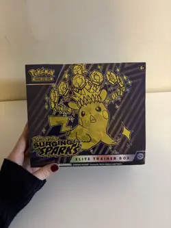 Pokemon TCG - Surging Sparks Elite Trainer Box - FACTORY SEALED ETB ✅ IN HAND - Image 1