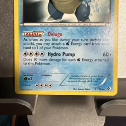 Pokemon - Blastoise 31/149 Regular Rare Boundaries Crossed LP ⚡ - Image 3