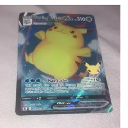 Pokemon Surfing Pikachu VMAX Celebrations 009/025 Ultra Rare Holo Vmax 2021 - Image 1